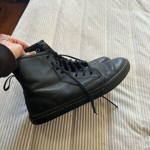 Dr. Martens Black Combat Boots